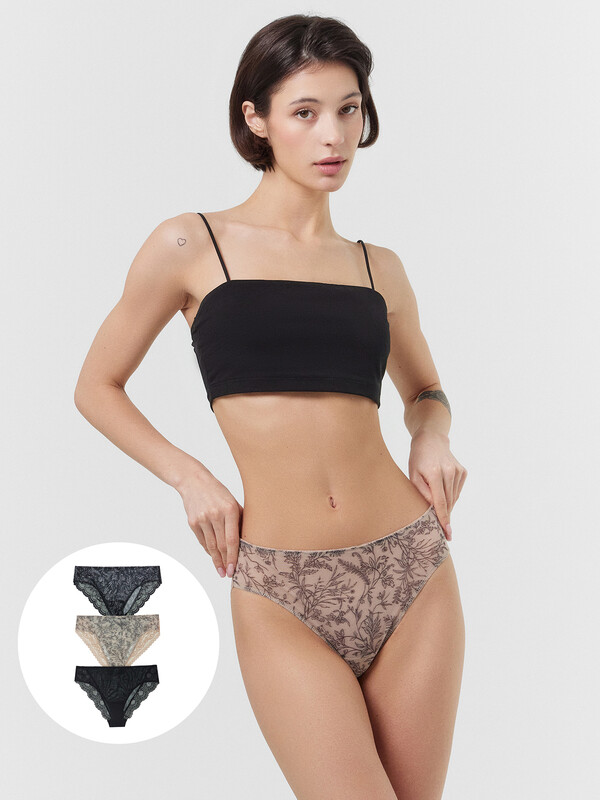 ТРУСЫ ЖЕНСКИЕ (3ШТ.) 412612-3