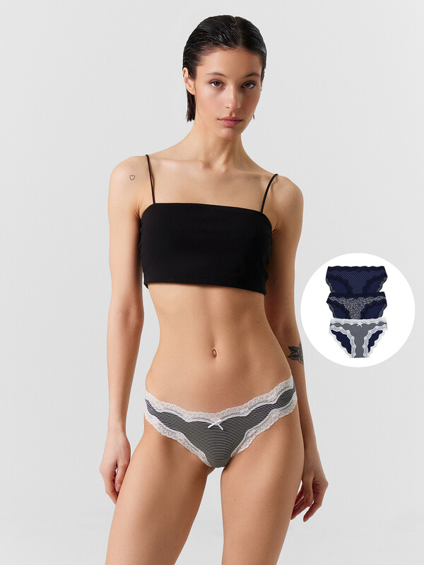 ТРУСЫ ЖЕНСКИЕ (3ШТ.) 412743-3