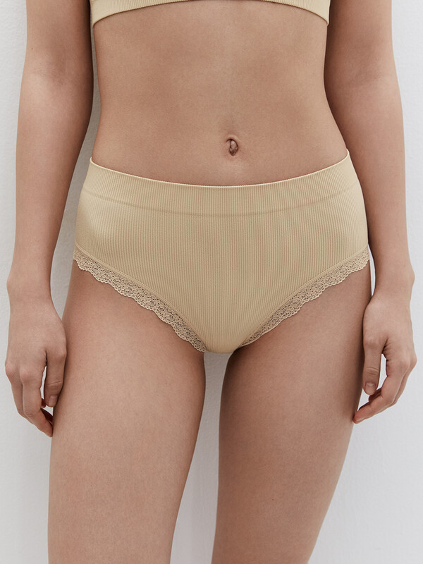 Слипы бесшовные Слипы бесшовные Mi 2221S French Chic Slip Midi, PA