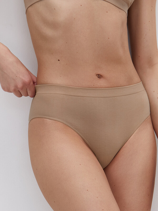 Слипы бесшовные Слипы бесшовные OmD 2221S Cotton Slip Midi, CO