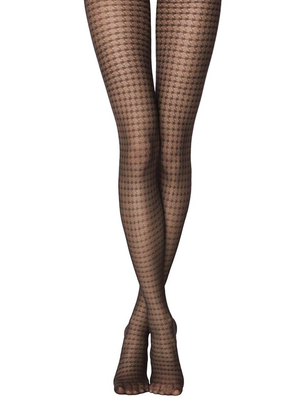 Колготки женские CONTE Колготки с рисунком "гусиная лапка" ENCORE