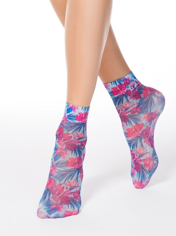 Носки женские CONTE Носки с ярким принтом FANTASY 40