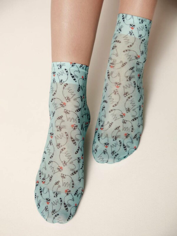 Полиамидные CONTE FANTASY Носки с ярким принтом