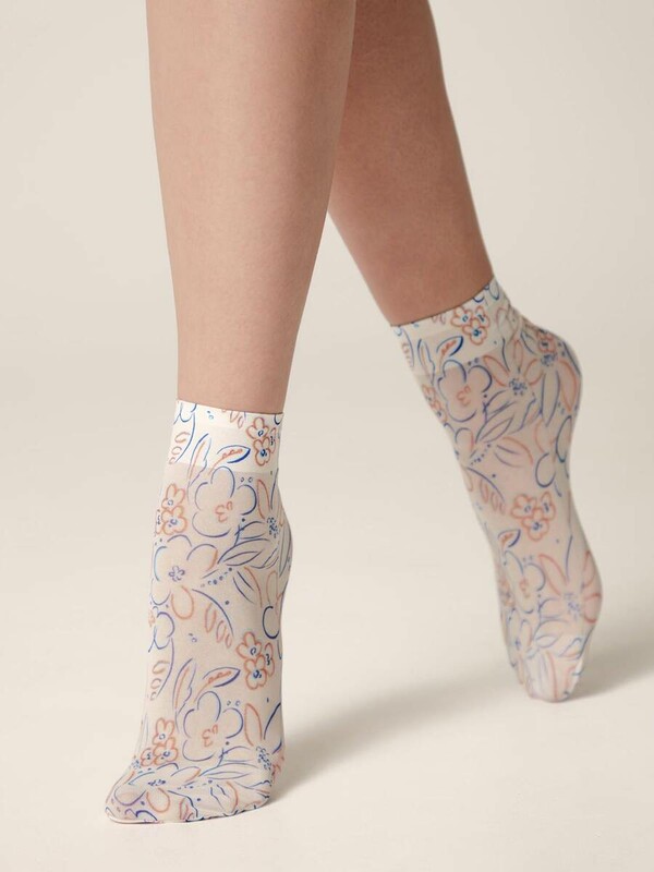 Полиамидные CONTE FANTASY Носки с ярким принтом