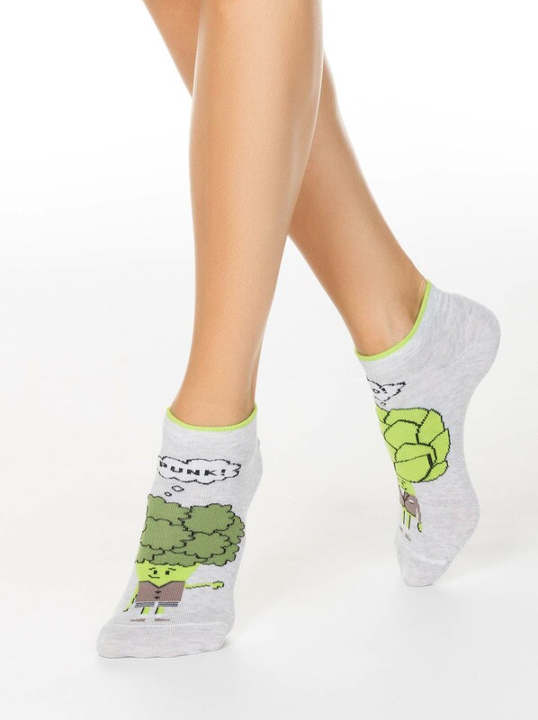 Хлопковые CONTE HAPPY Короткие хлопковые носки