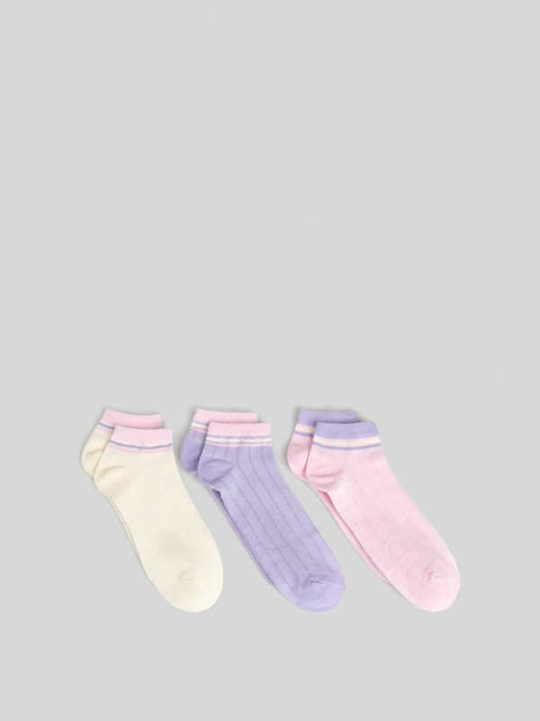 Носки жен. в наборе из 3 пар Anima