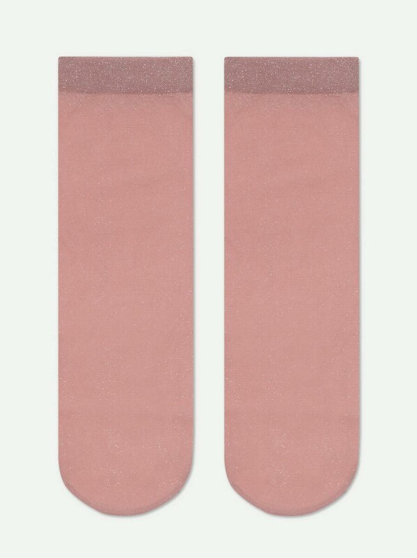 Полиамидные CONTE FANTASY Сияющие носки женские с люрексом