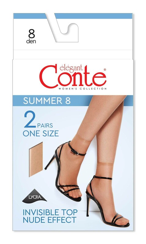 Полиамидные CONTE SUMMER 8  Носки женские
