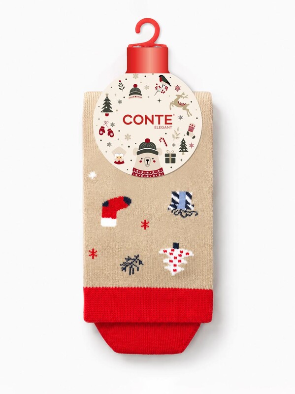 ЗИМНЯЯ КОЛЛЕКЦИЯ 2026 CONTE NEW YEAR Носки женские