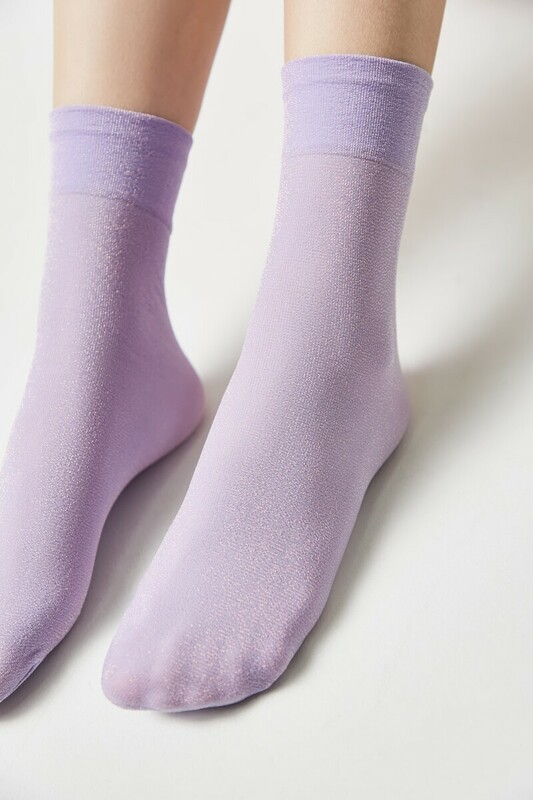 Полиамидные CONTE FANTASY Сияющие носки женские с люрексом