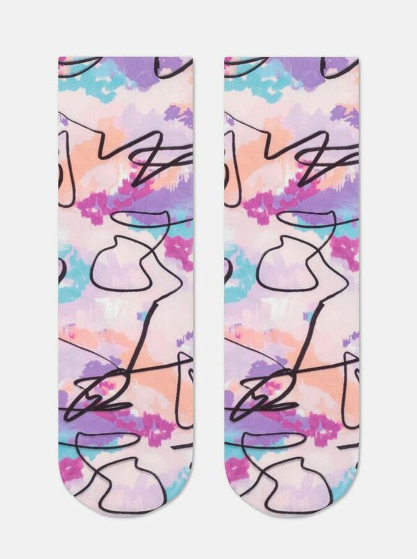 Полиамидные CONTE FANTASY Плотные носки с рисунком «Fantasy»