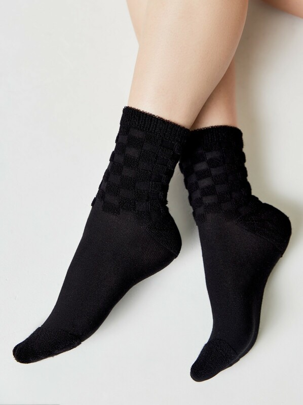 Теплые CONTE COMFORT Махровые носки из хлопка с объемными рисунками