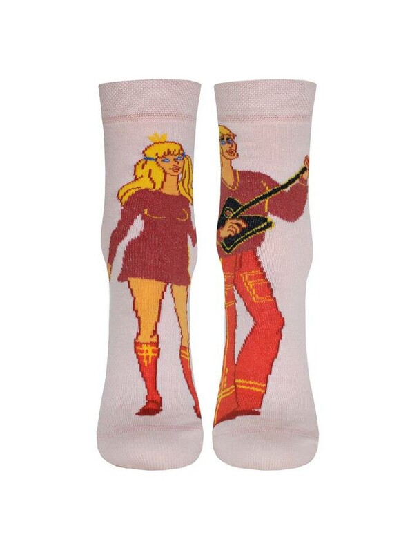 Классические БРЕСТСКИЕ НОСКИ ЖЕНСКИЕ 1161 СМФ "Бременские музыканты"