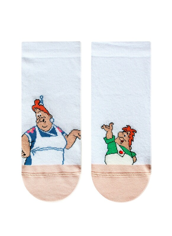 Короткие БРЕСТСКИЕ НОСКИ ЖЕНСКИЕ 1162 СМФ "Малыш и Карлсон"