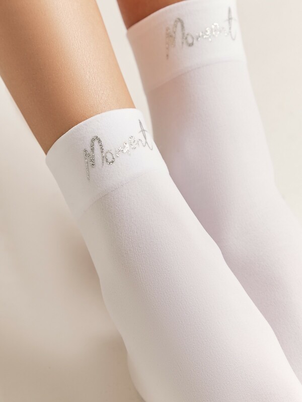 Полиамидные CONTE FANTASY Матовые носки с сияющей термоаппликацией Moment