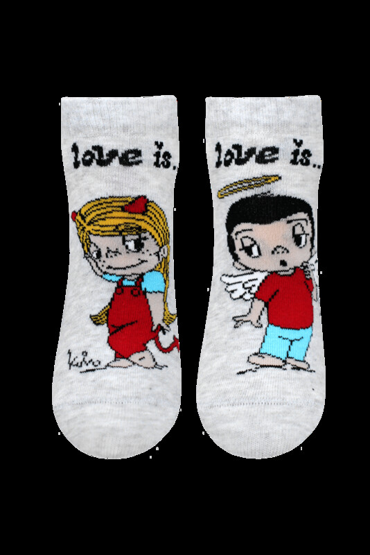 Короткие БРЕСТСКИЕ НОСКИ ЖЕНСКИЕ 1163 LOVE IS