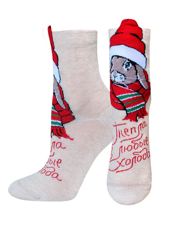 Новогодние БРЕСТСКИЕ НОСКИ ЖЕНСКИЕ 1165 NEW YEAR