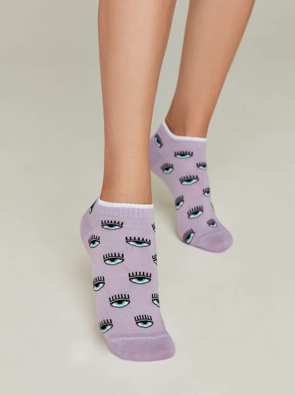 Носки женские CONTE CLASSIC Носки с рисунком «Eyes»