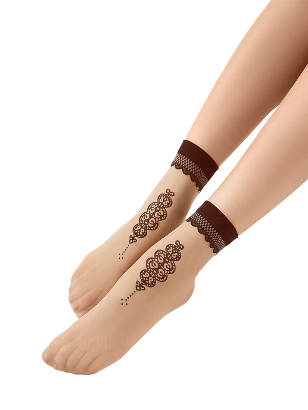 Носки синтетические Носки синтетические calz. MECHENDI 2 носки (с принтованным орнаментом)