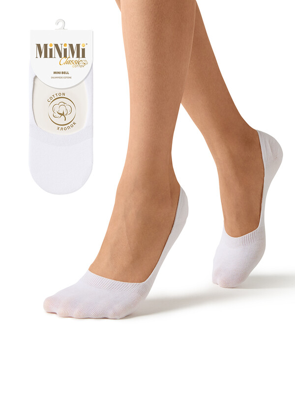 Носки Носки MINI BELL хлопок (подследники) (укрепление силиконом) (1пара)