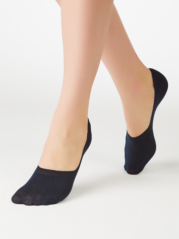 Носки Носки MINI BELL хлопок (подследники) (укрепление силиконом) (1пара)