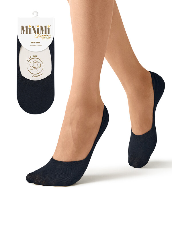 Носки Носки MINI BELL хлопок (подследники) (укрепление силиконом) (1пара)