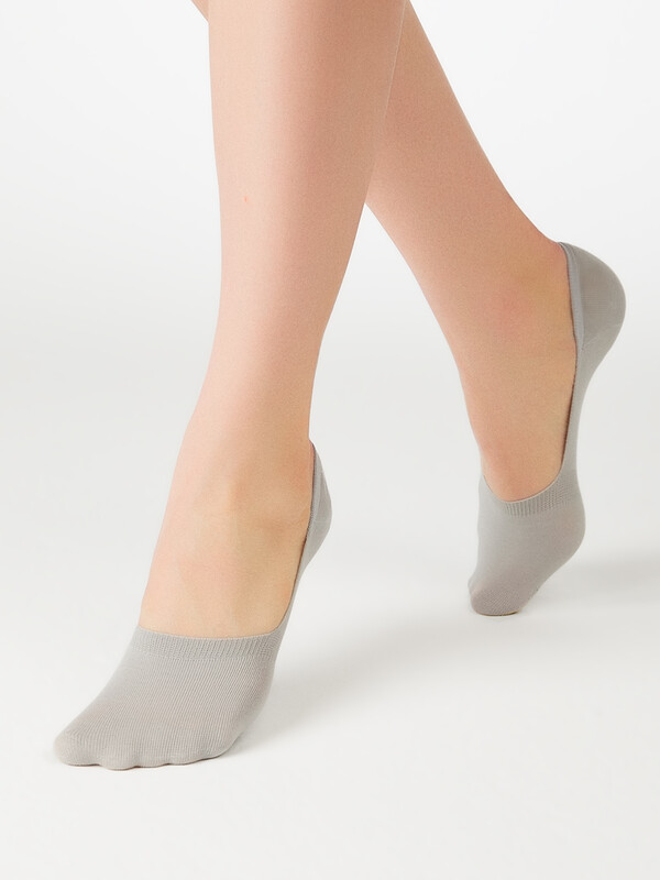 Носки Носки MINI BELL хлопок (подследники) (укрепление силиконом) (1пара)
