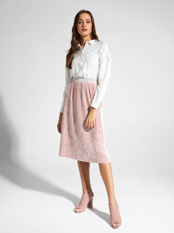 Блузы CONTE LBL 1036 Однотонная рубашка из вискозы