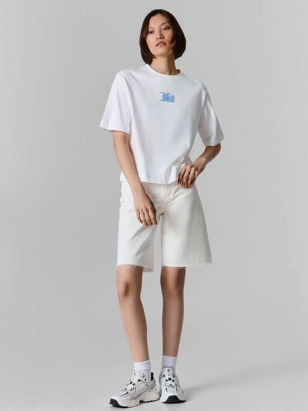 ШОРТЫ ДЖИНСОВЫЕ ЖЕНСКИЕ 2026-1DSW602-8