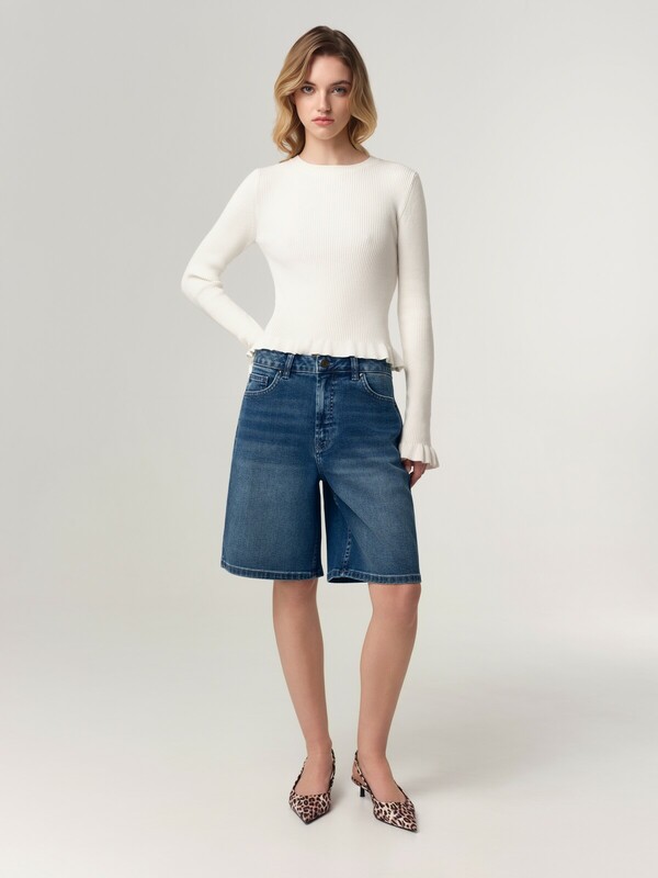 CONTE CON-883 Шорты джинсовые женские