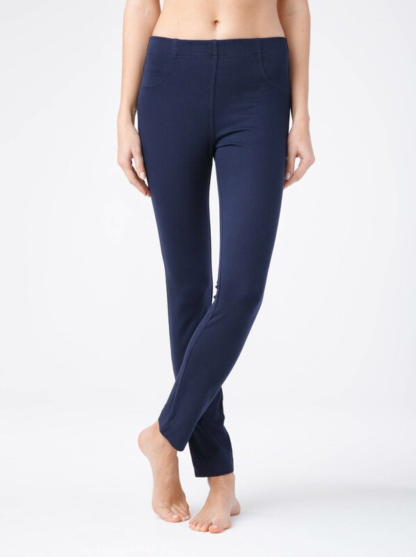 Трикотажные CONTE SWIFT NEW Ультрамягкие джеггинсы с высокой посадкой