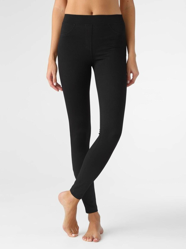 Трикотажные CONTE ALEKSA NEW Моделирующие джеггинсы с высокой посадкой