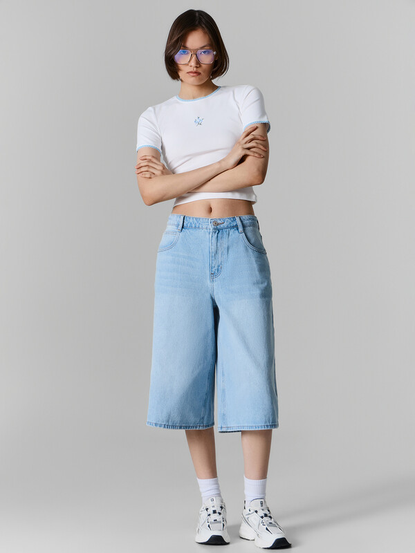 БРЮКИ ЖЕНСКИЕ ДЖИНСОВЫЕ (осенне-зимний ассортимент) 2026-1DSW1502-1