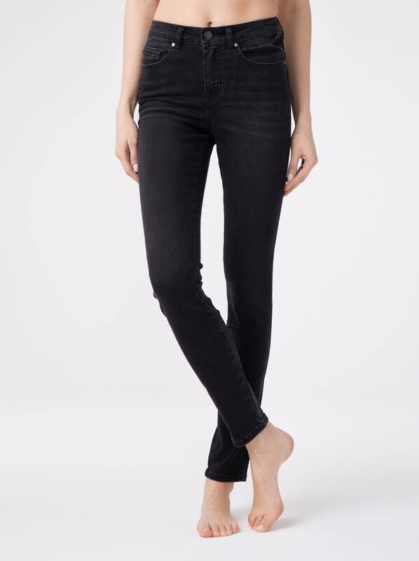 Skinny CONTE CON-148 Моделирующие eco-friendly джинсы skinny push-up с высокой посадкой