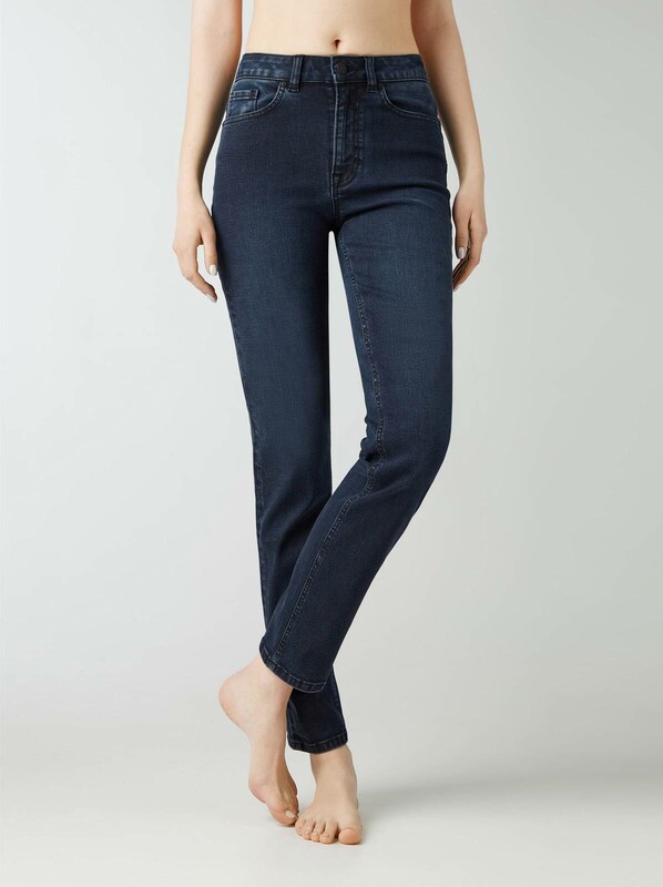 Straight CONTE CON-377 Джинсы straight leg с высокой посадкой