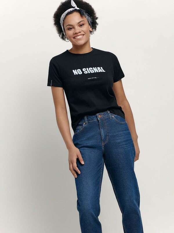 Джинсы женские CONTE Джинсы relaxed c имитацией лампасов CON-407