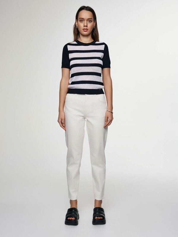  CONTE CON-619 Джинсы mom fit с высокой посадкой