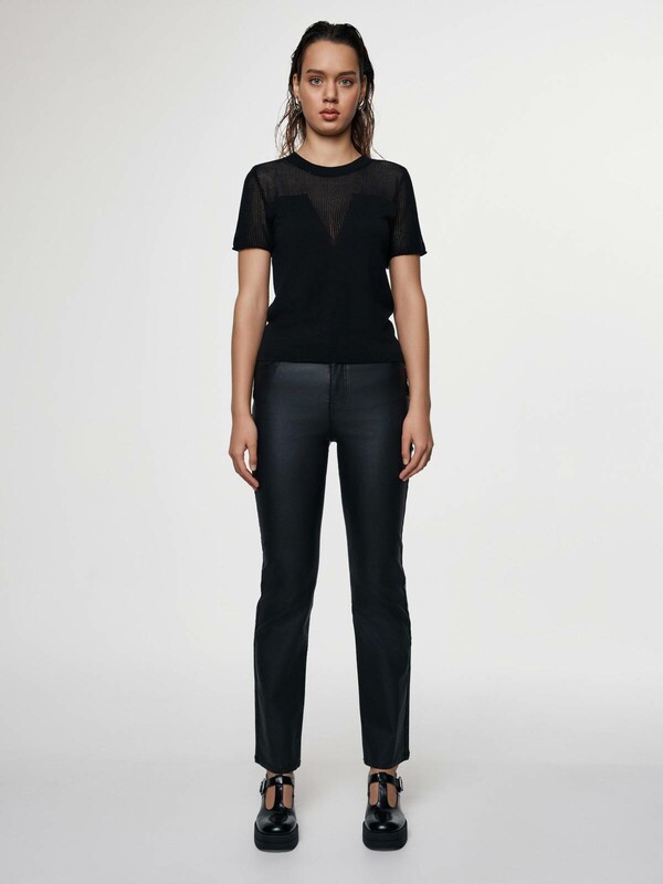 Под кожу CONTE CON-698 Джинсы straight «под кожу» с высокой посадкой