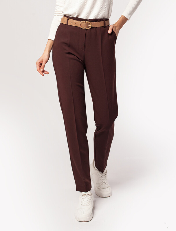 Брюки-дудочки из эластичной поливискозы