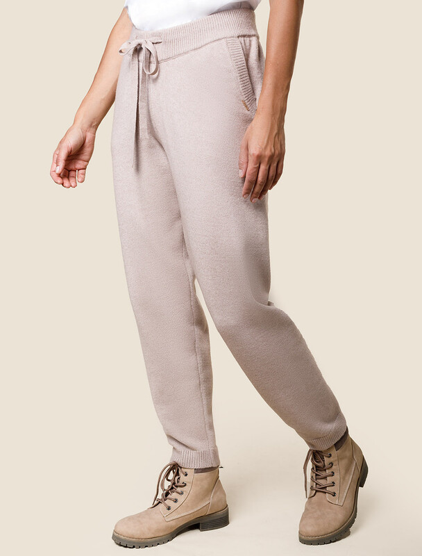 Брюки из пряжи с кашемиром