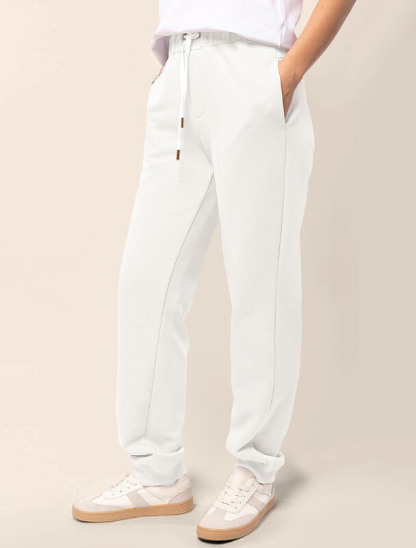 Брюки из эластичного футера трехнитки