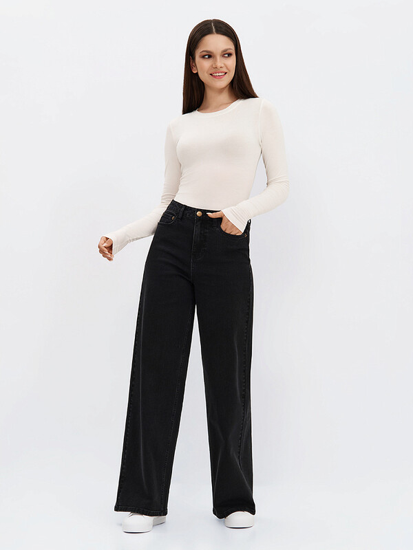 Джинсы Джинсы OmD 1500 WIDE LEG Джинсы жен.