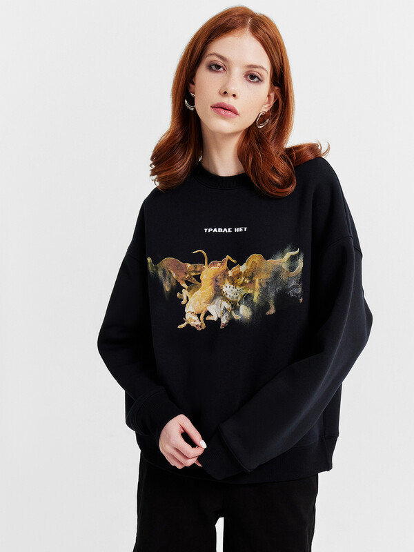 СВИТШОТ ЖЕНСКИЙ 122813/1