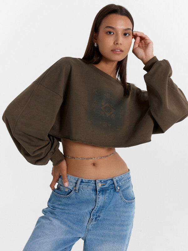 СВИТШОТ ЖЕНСКИЙ 122896/1-1