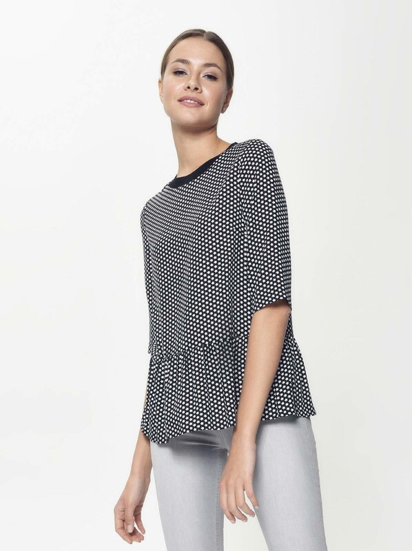 Джемпер женский CONTE Блузка со звездным принтом LBL 883