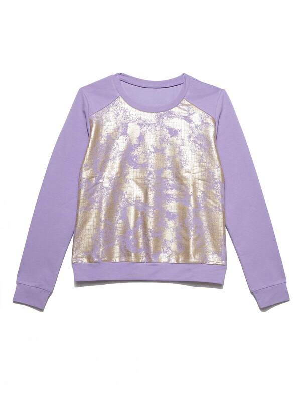 Джемпер женский CONTE Ультракомфортный свитшот с металлическим принтом LD 900