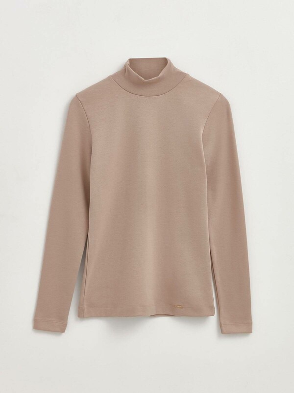 Джемперы CONTE LD 1149 Базовая водолазка из хлопка премиального качества