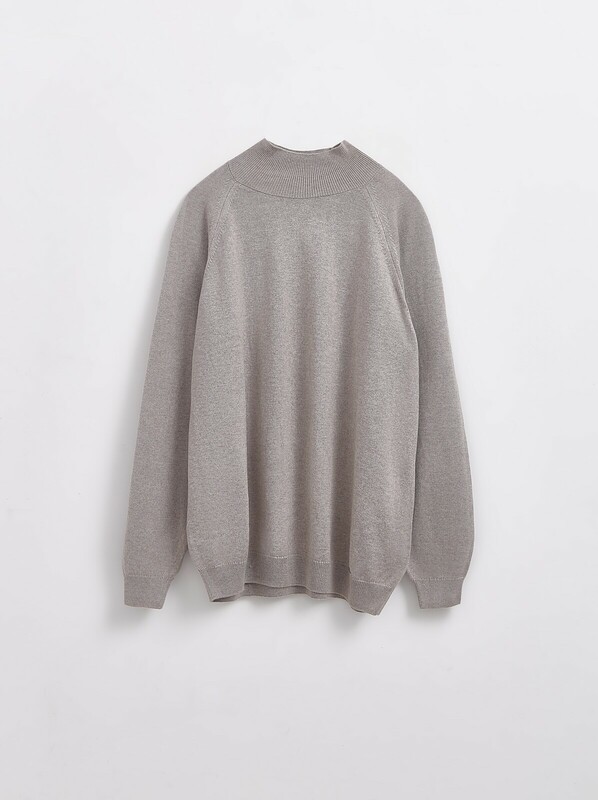 Вязаные джемперы CONTE LDK206 Джемпер прямого силуэта из пряжи с хлопком и модалом