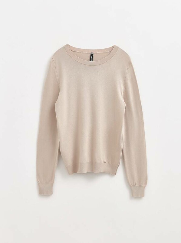 Вязаные джемперы CONTE LDK 278 Базовый джемпер прямого силуэта из пряжи с вискозой