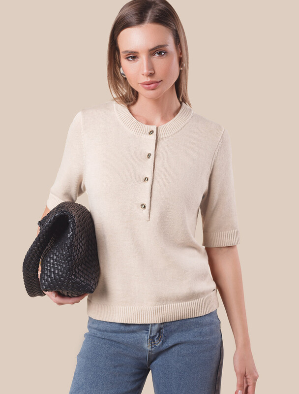 Джемпер тонкой вязки из хлопка с кашемиром